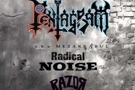 PENTAGRAM, RADICAL NOISE ve RAZOR INC. KüçükÇiftlik Bahçe’de!