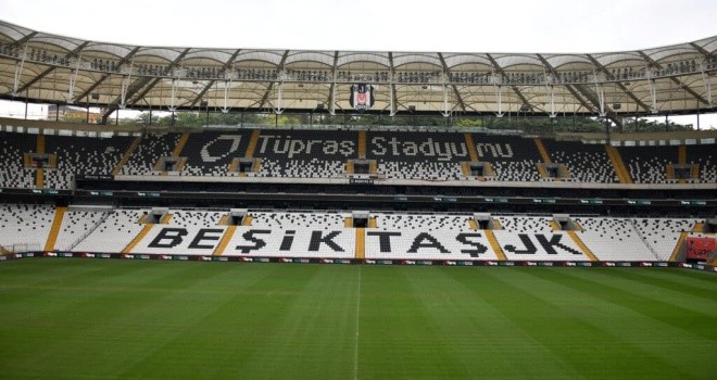 Beşiktaş, stadın görüntülerini paylaştı