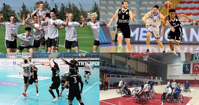 Dev uygulama! Beşiktaş Medya Grup sporun her dalına kucak açtı!