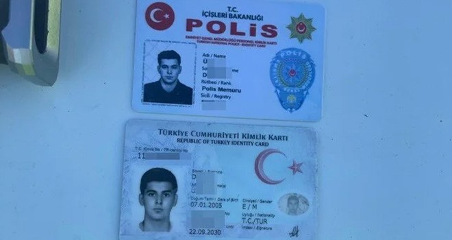 Uygulamada sahte MİT kimliği kullanan sürücü yakalandı