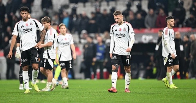 Beşiktaş zirve yarışından koptu