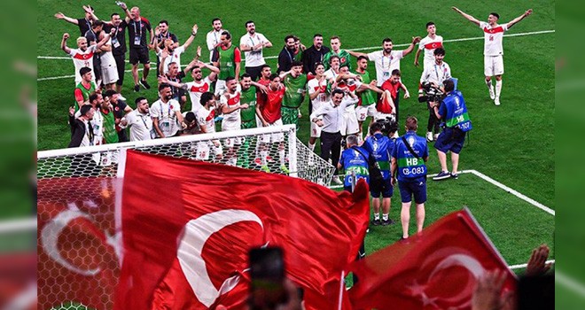 Türkiye EURO 2024'te çeyrek finale yükseldi!
