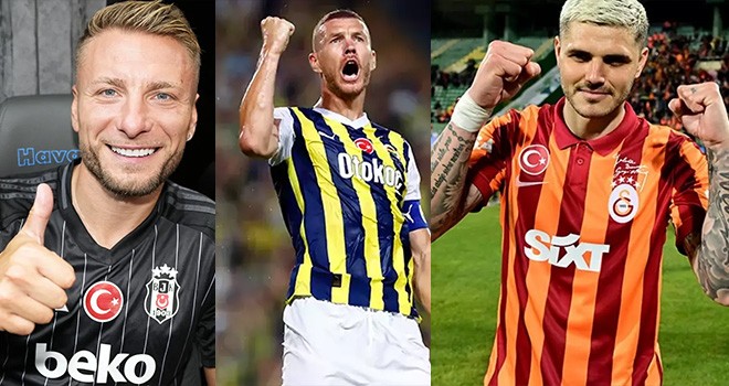 3 gol kralı Süper Lig'de yarışacak!