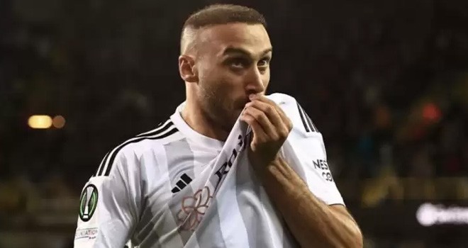 Cenk Tosun'dan Beşiktaş'a veda!