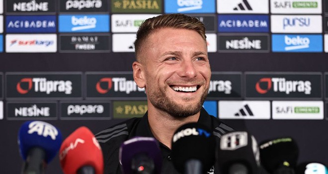 Ciro Immobile: Beşiktaş gibi bir Camia her zaman en üstü hedeflemelidir