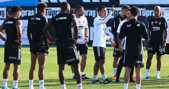 Beşiktaş'ta Konyaspor hazırlıklarını sürdürdü