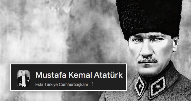 Google'dan Atatürk'e büyük saygısızlık! Türklerden şiddetli tepki!